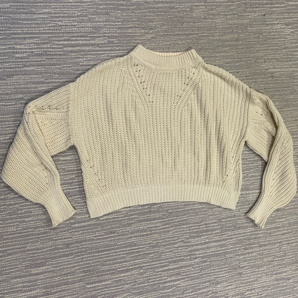La Ligne Cream Sweater XS